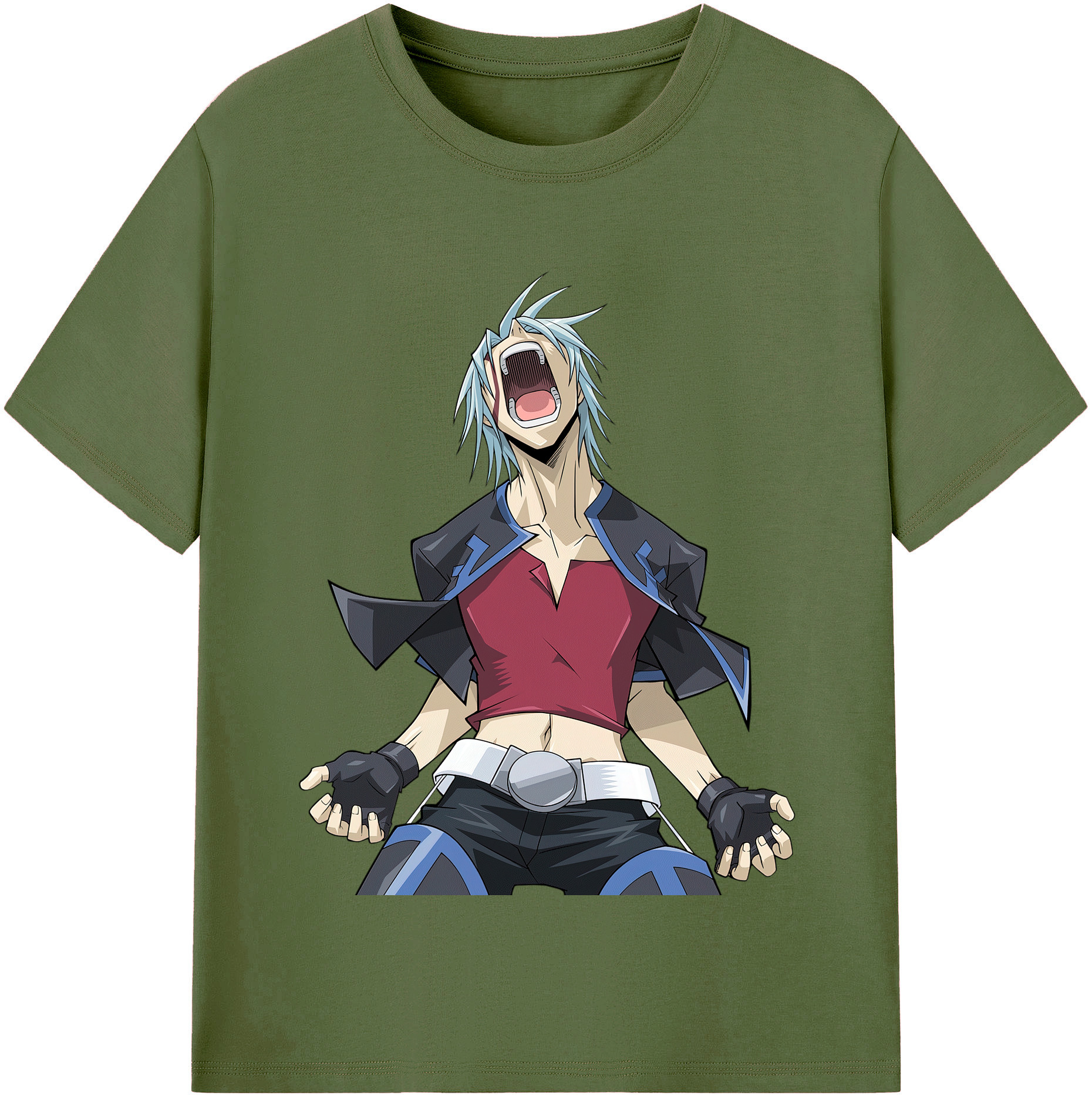 （画像用） 遊☆戯☆王 Yu-Gi-Oh! 綿100％半袖Tシャツ（フロントプリント）